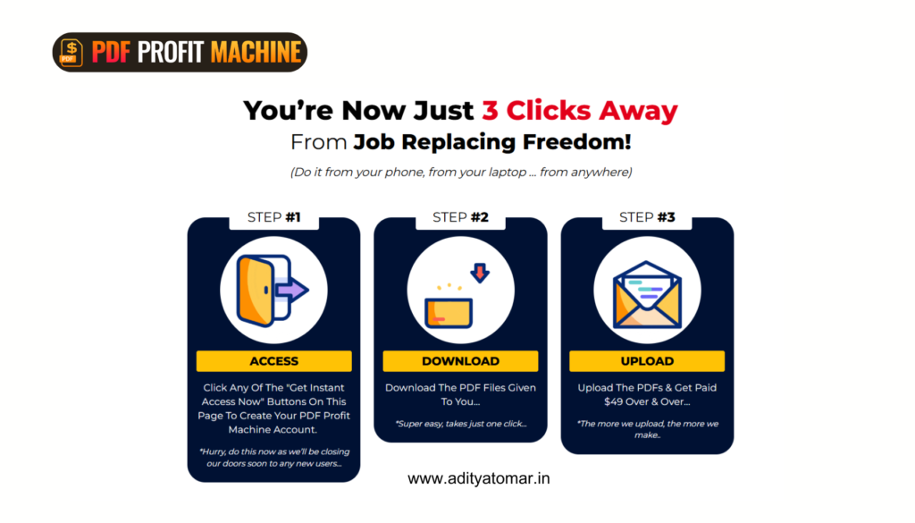 pdf profit machine key features