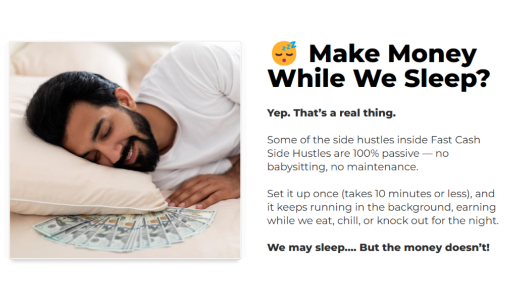Fast Cash Side Hustles