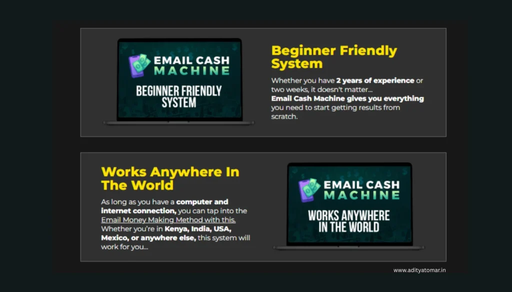 Email Cash Machine