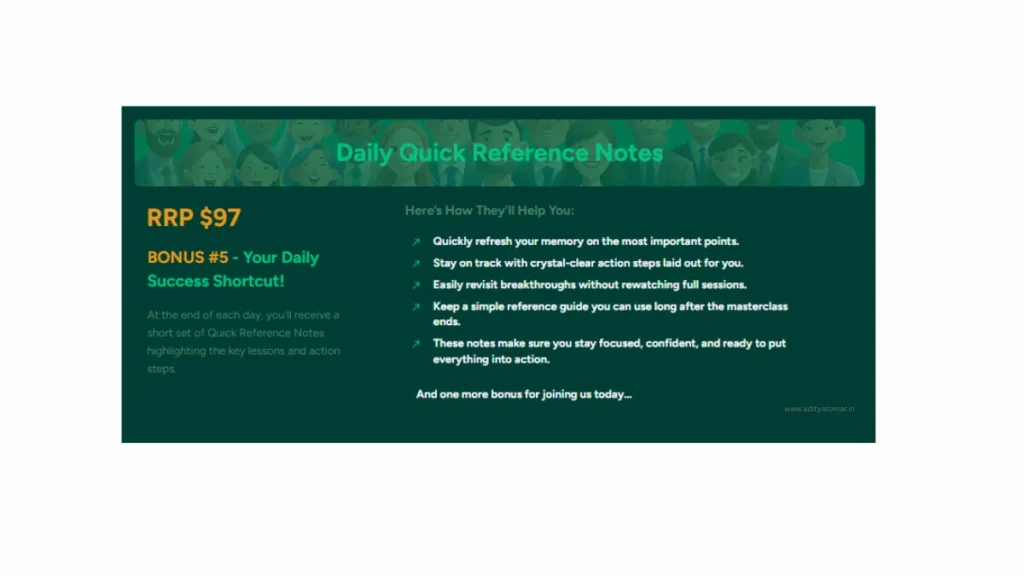 Monthly Money Masterclass