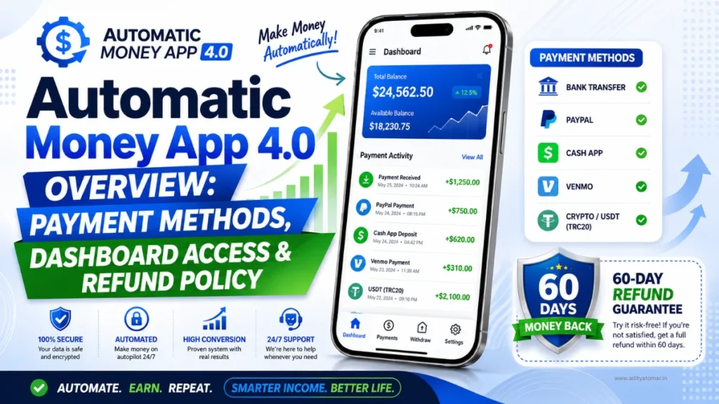 Automatic Money App 4.0.