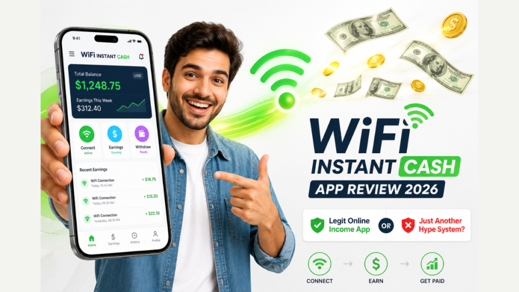 Earn cash with Wi-Fi app